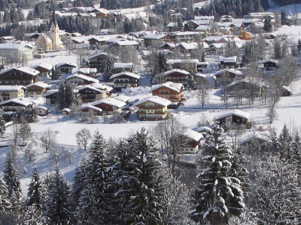 Property building, Neighbourhood, Natural landscape, Bird's eye view, Winter