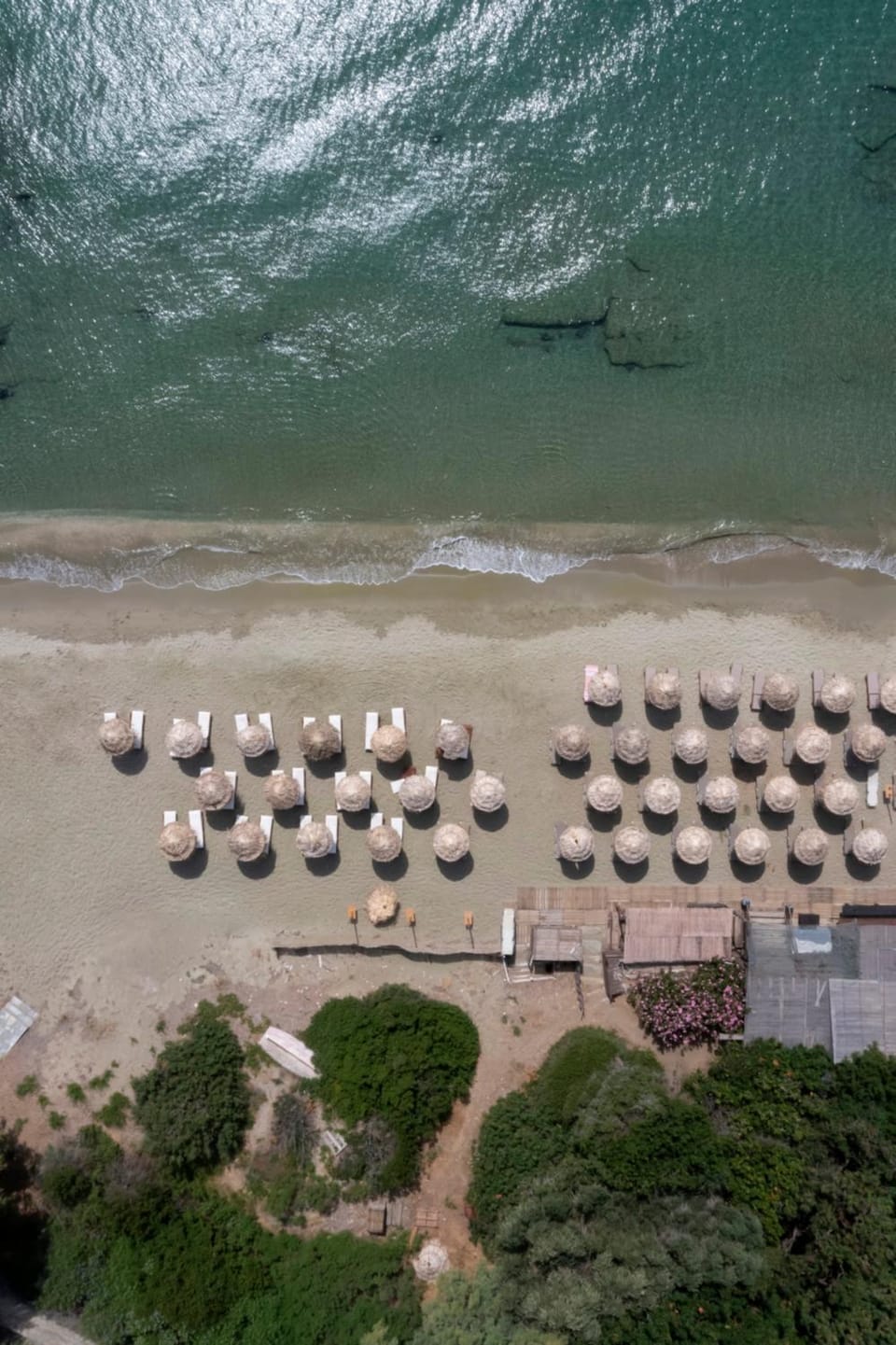 Bird's eye view, Beach