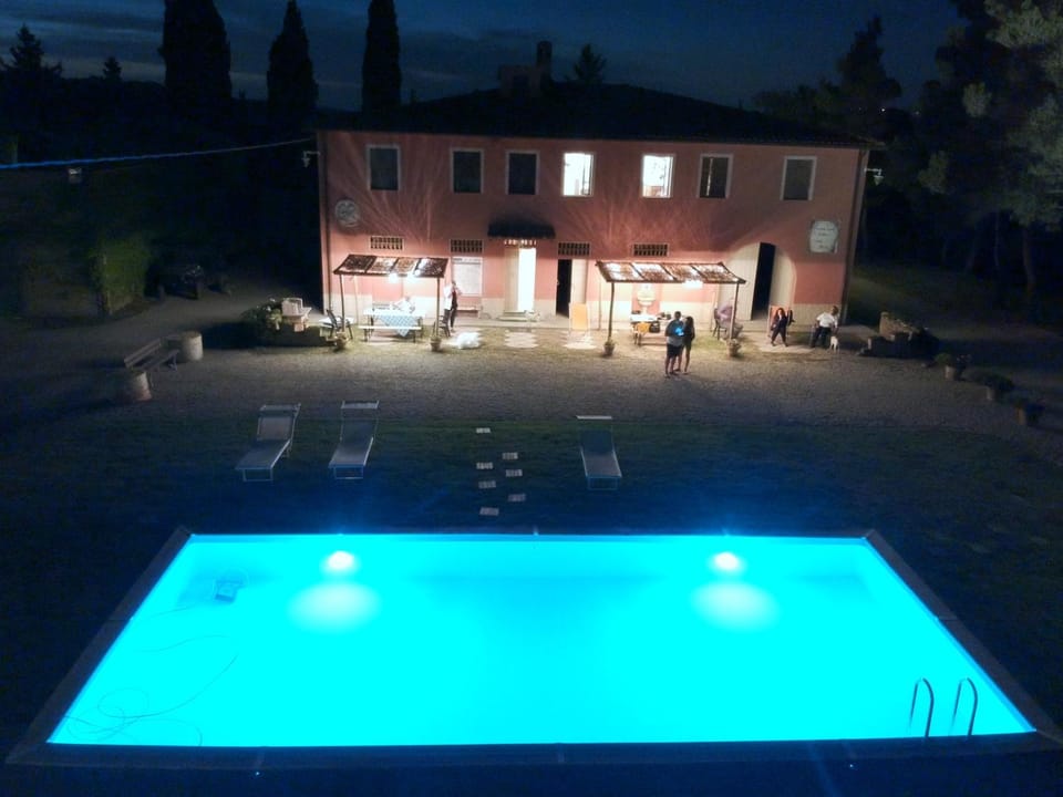 Property building, Pool view