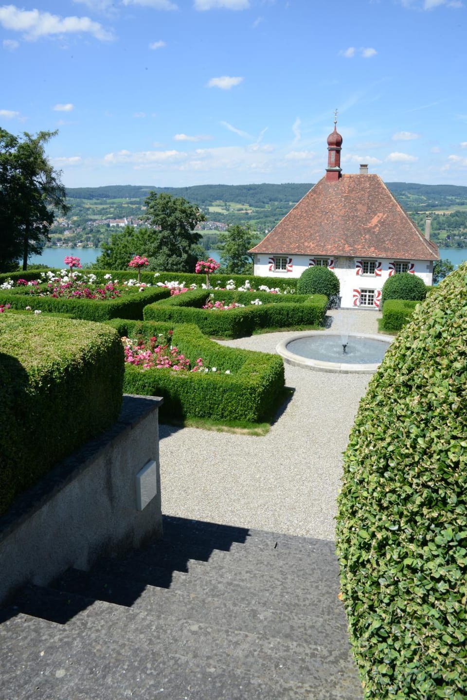 Garden, Garden view, Lake view