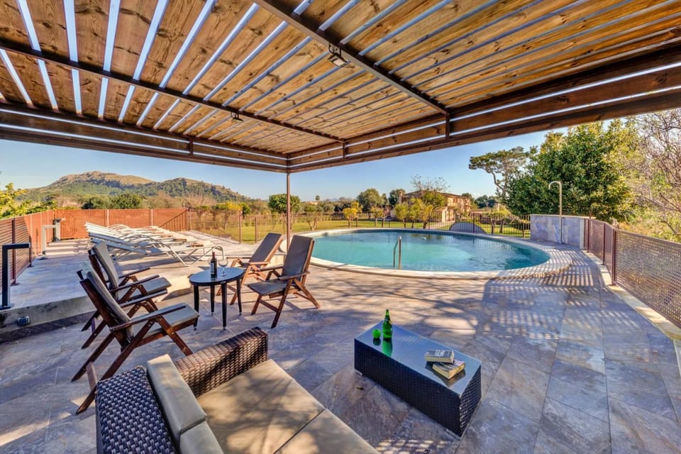 Natural landscape, Pool view, Swimming pool, Swimming pool, sunbed