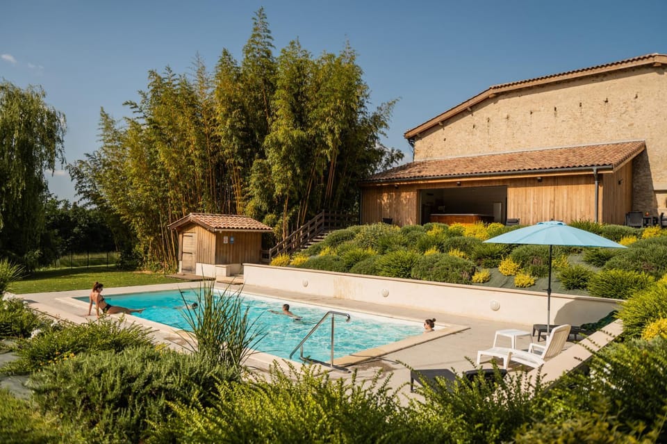 Garden, Pool view, Swimming pool, sunbed