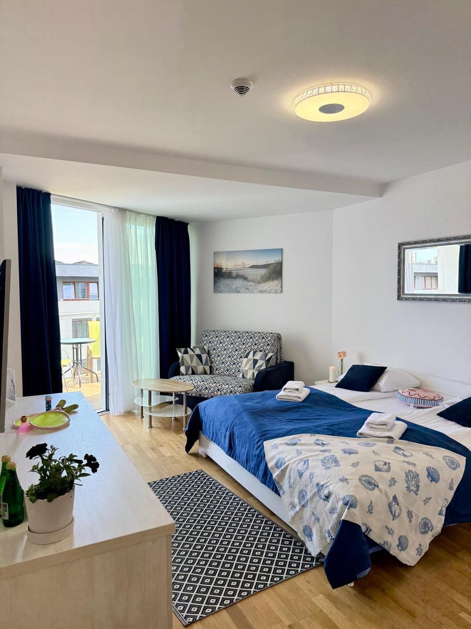 AL-DOM Apartament De Luxe z bocznym widokiem na morze i miejscem w hali garażowej Apartment in West Pomeranian Voivodeship, Poland