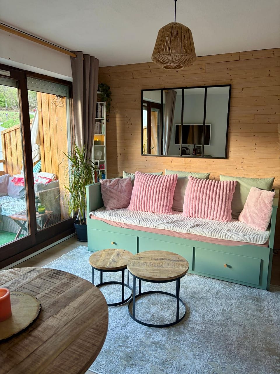 Studio Turquoise quartier Grattague vue MontBlanc Apartment in Saint-Gervais-Bains