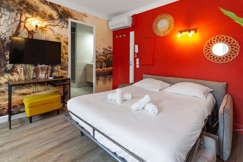 Le Carnot - HYPERCENTRE - Cosy & Climatisation Apartment in Cannes