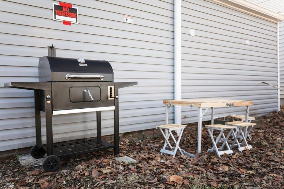 Property building, BBQ facilities