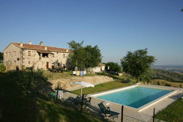 Appartamento Melograno in casale con piscina - Val d'Orcia Apartment in Tuscany