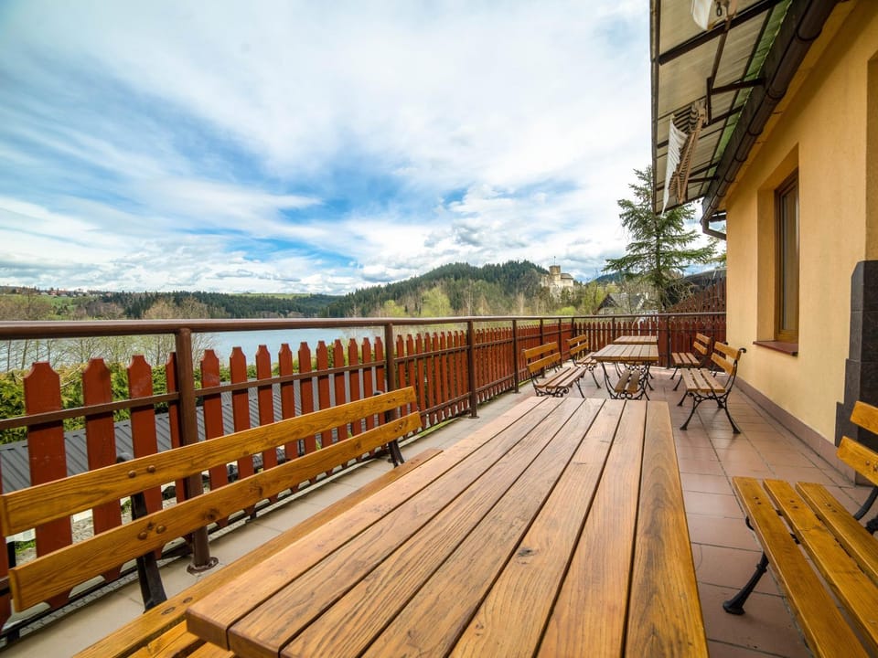 Day, Natural landscape, View (from property/room), Balcony/Terrace, Lake view, Mountain view