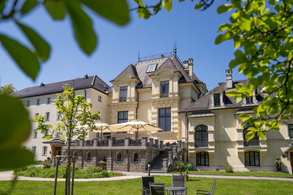 Property building, Garden view
