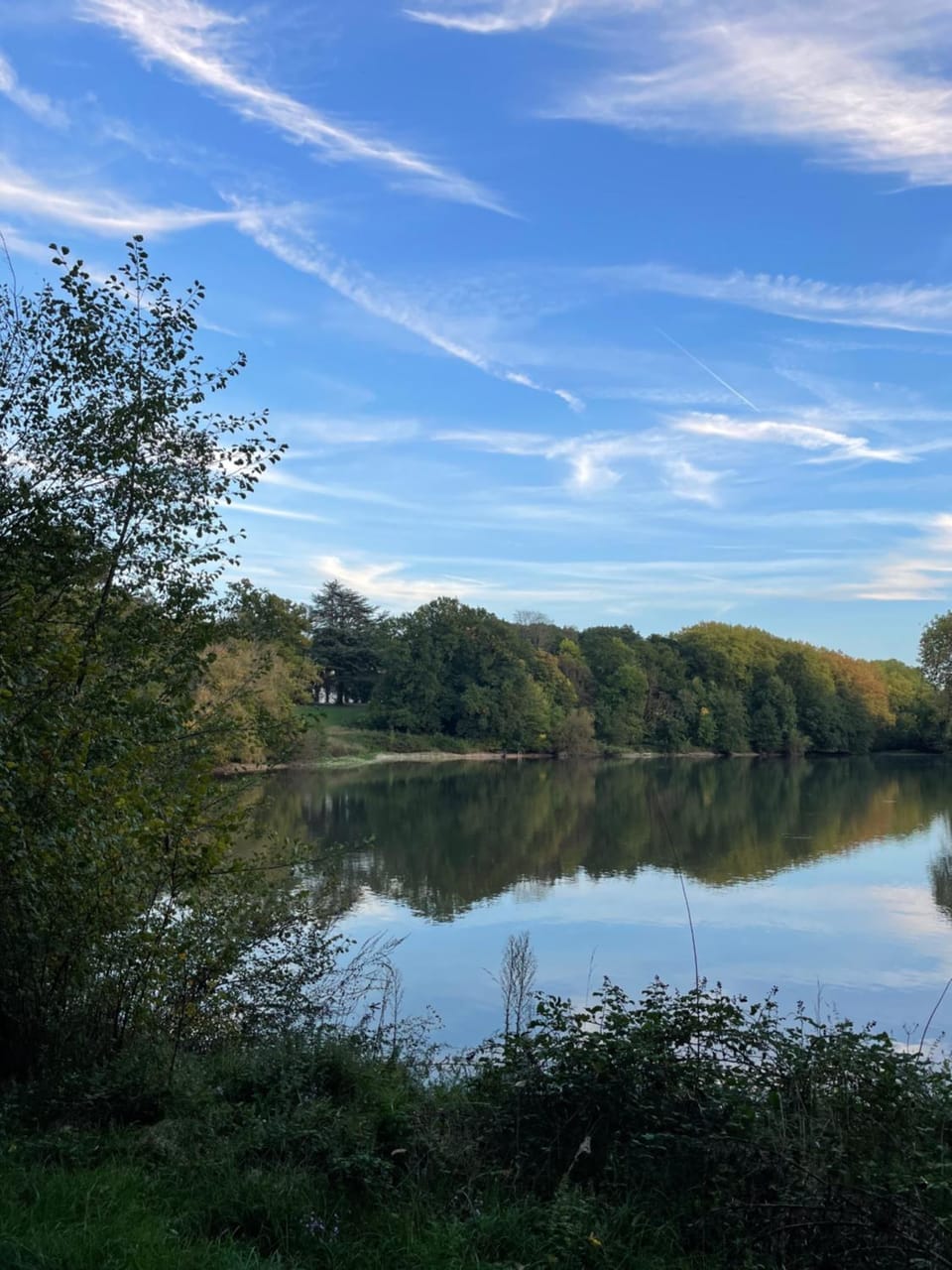 Day, Natural landscape, Lake view