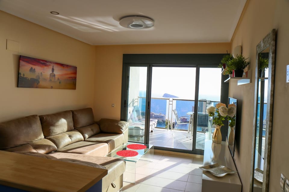 Spring, Living room, Decorative detail, On site, Sea view, Sunset