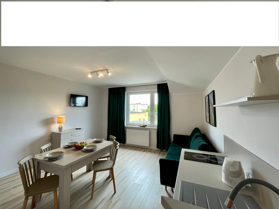 Kitchen or kitchenette, Living room, Dining area, stove