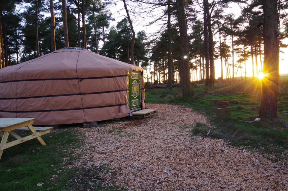 Penbedw Uchaf Estate - Rural retreats, tennis Luxury tent in Wales