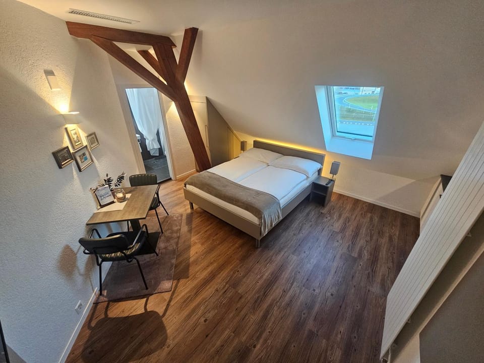 Bed, Living room, Photo of the whole room, Bedroom