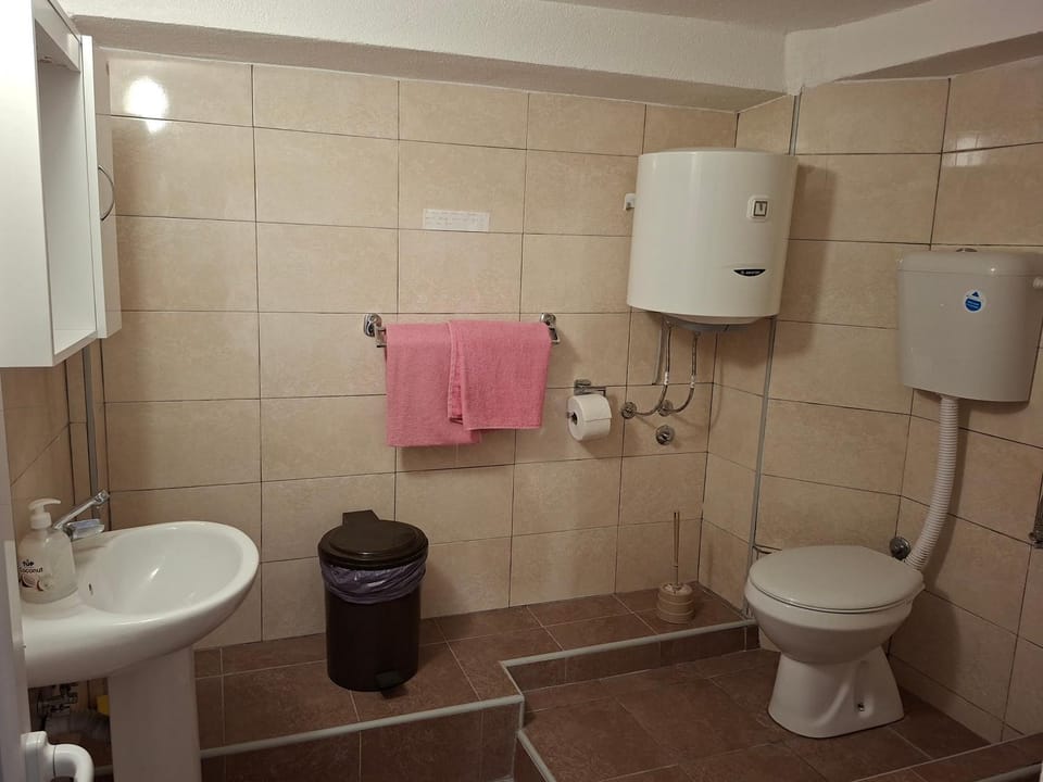 Shower, Toilet, Bathroom, towels