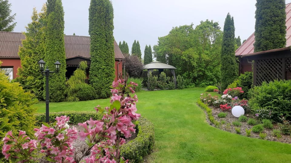 Property building, Natural landscape, Garden, Garden view