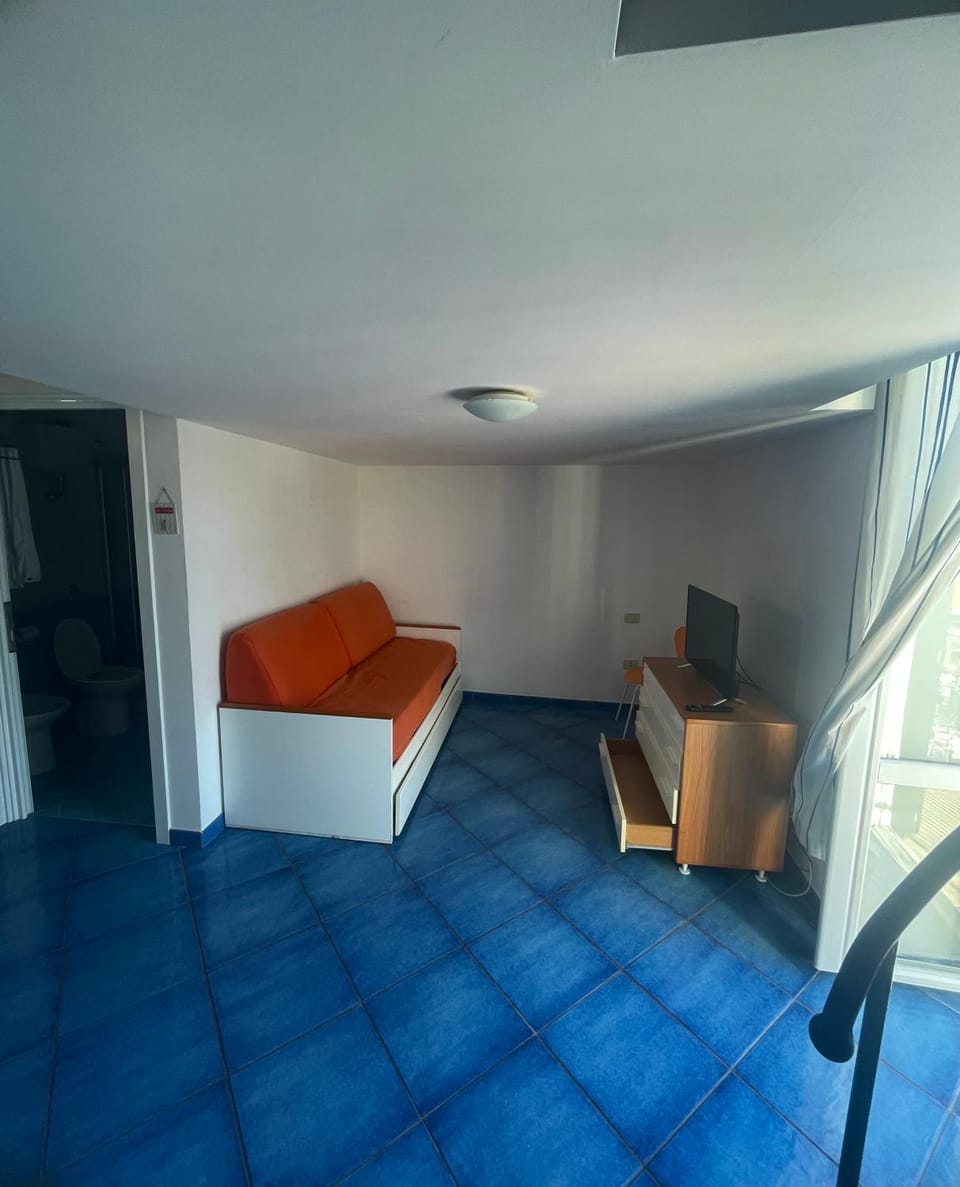 Bed, TV and multimedia, Living room, Photo of the whole room, Seating area, Bedroom