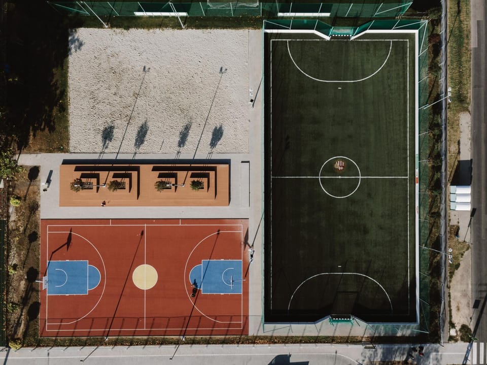 Bird's eye view, Sports