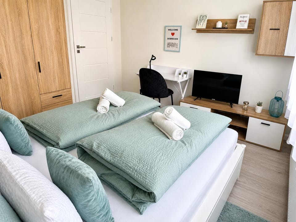 AwesHome City Apartment - City center, 3 bedrooms, Free parking, Shopping malls Apartment in Hungary