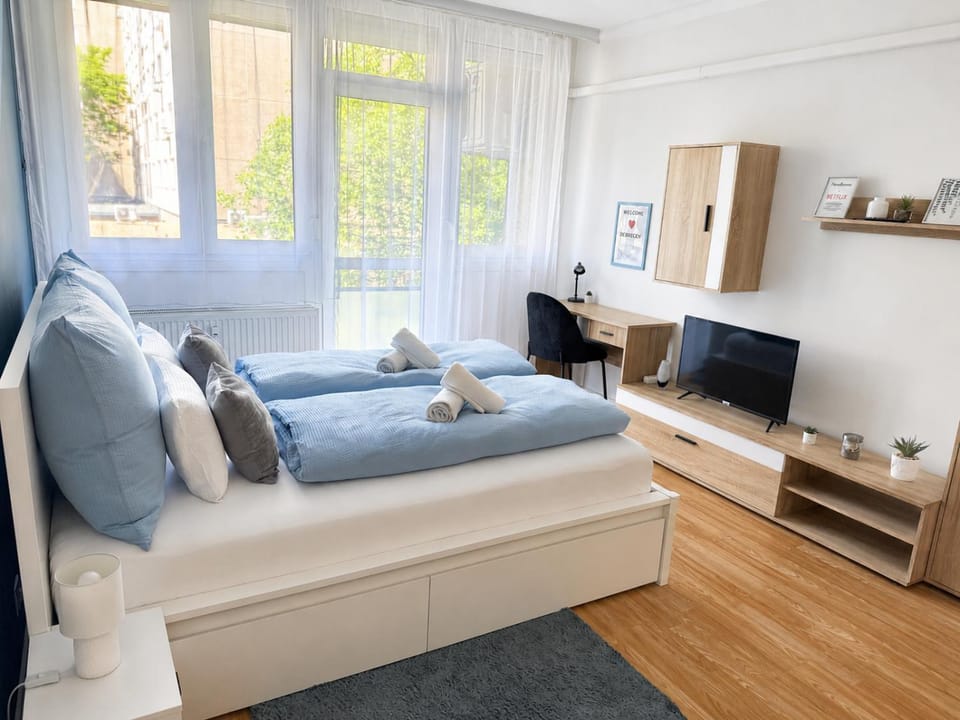AwesHome City Apartment - City center, 3 bedrooms, Free parking, Shopping malls Apartment in Hungary