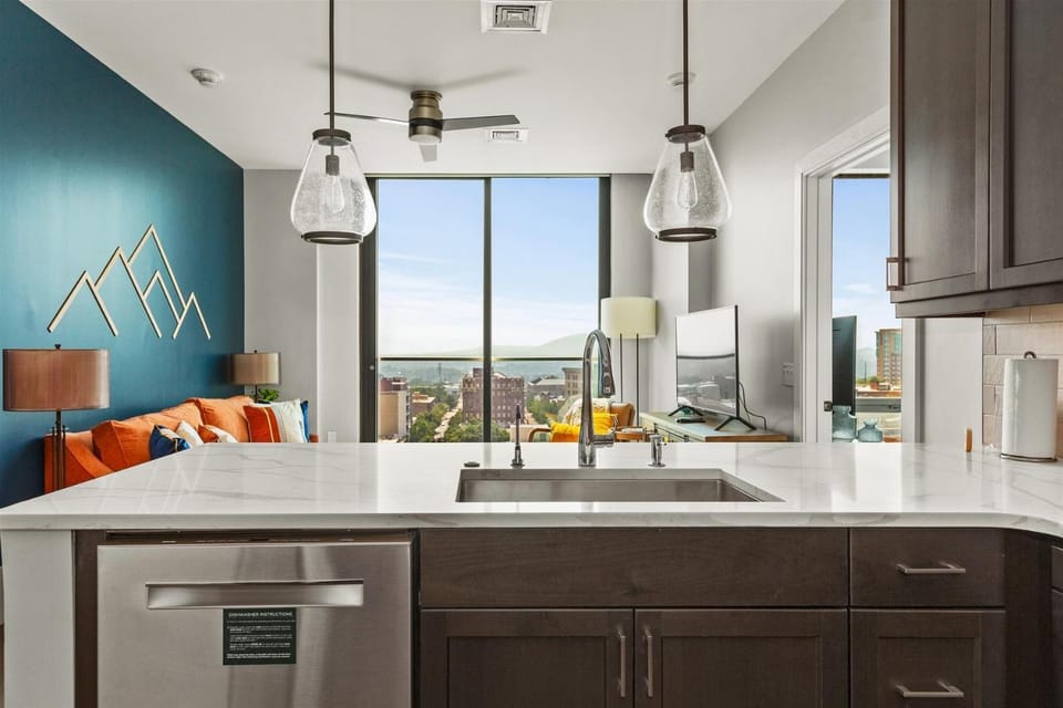 Kitchen or kitchenette, Dining area, dishwasher, oven