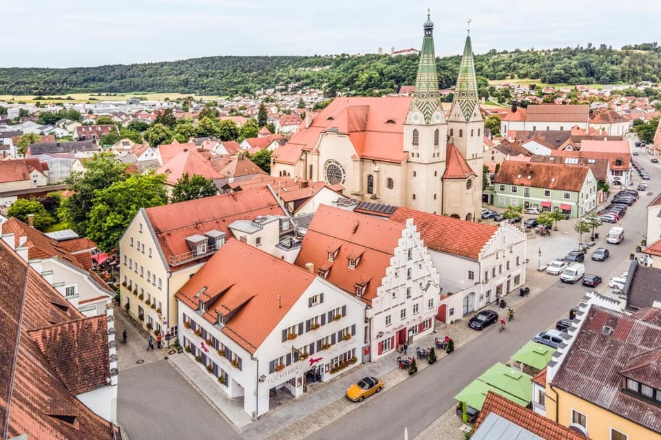 Property building, City view, Street view