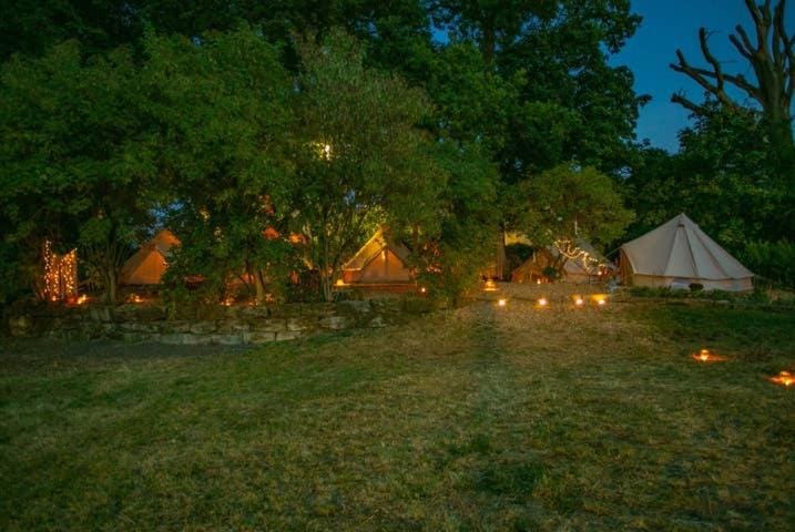 Into the Green Glamping - Great Hazelnut Luxury tent in Baden-Württemberg
