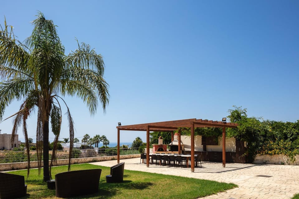 Day, BBQ facilities, Garden, Dining area, Garden view, Sea view