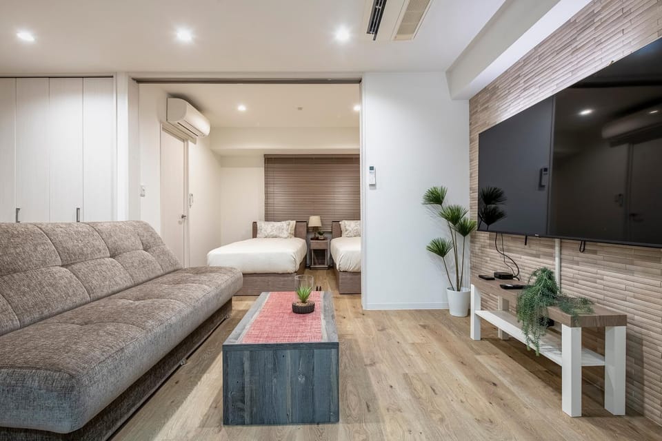 Living room, Bedroom