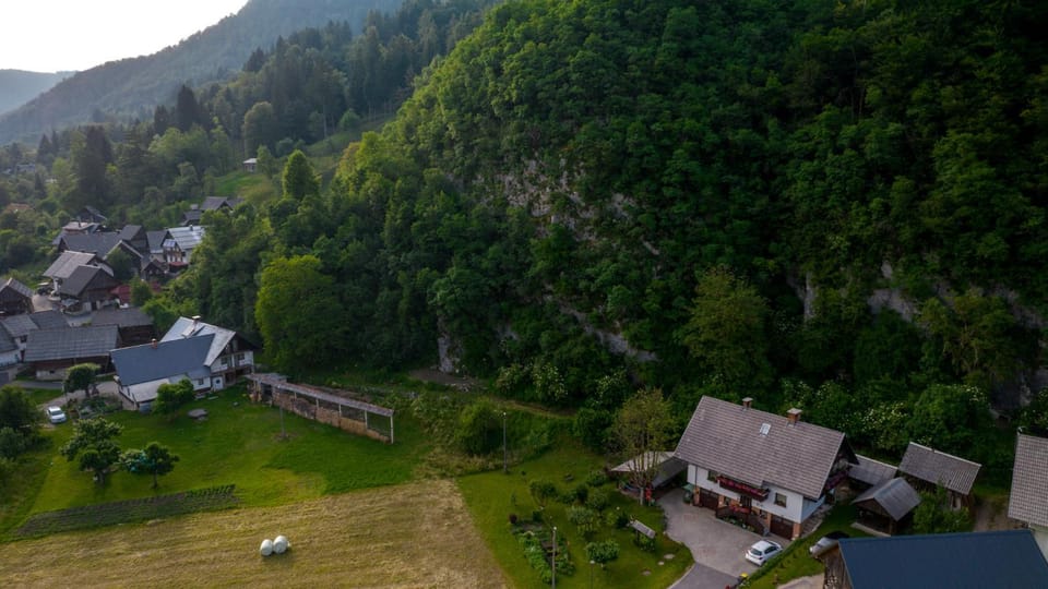 Property building, Natural landscape, Bird's eye view