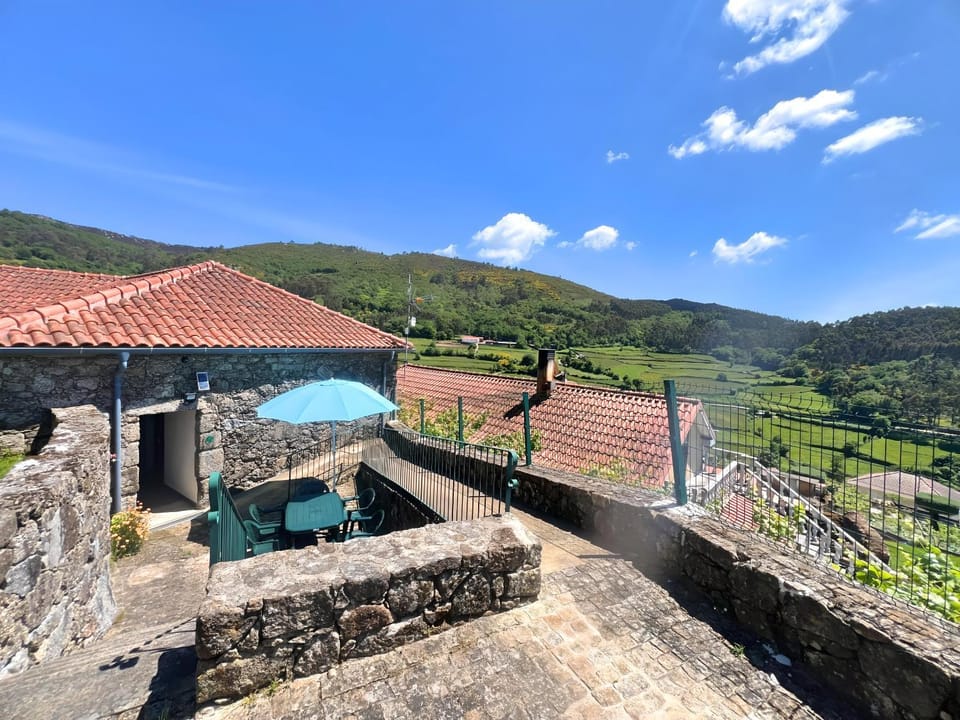 Property building, Patio, Natural landscape, Garden