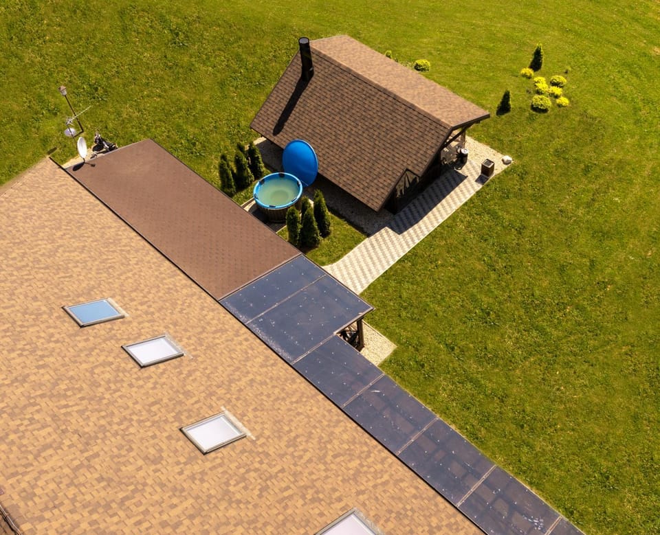 Bird's eye view, Garden view