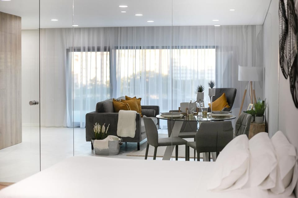 Living room, Seating area, Dining area