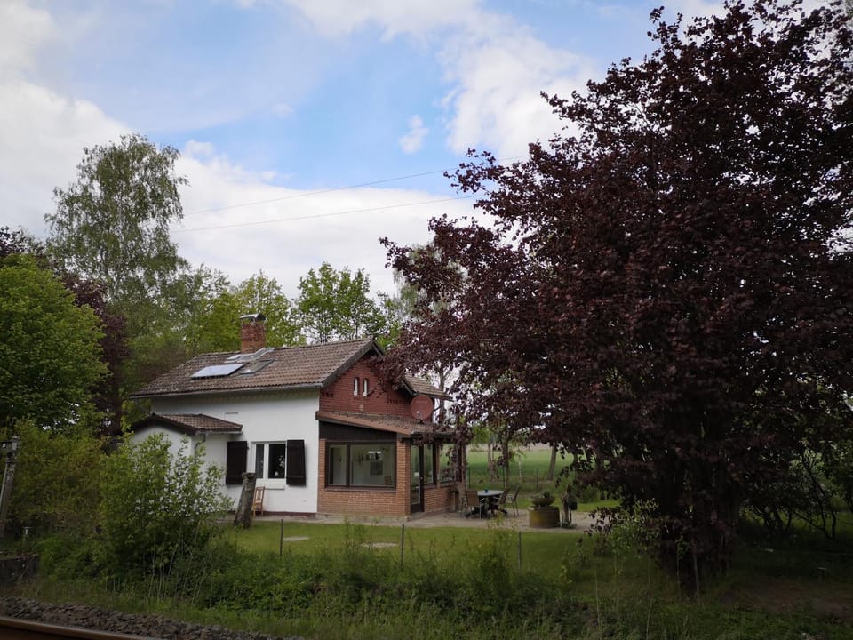 Property building, Garden view