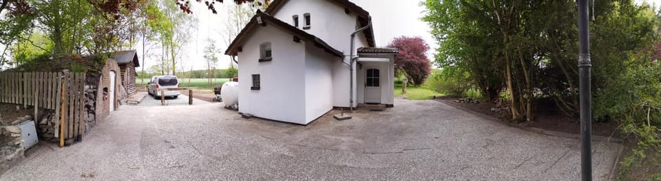 Property building, Garden view