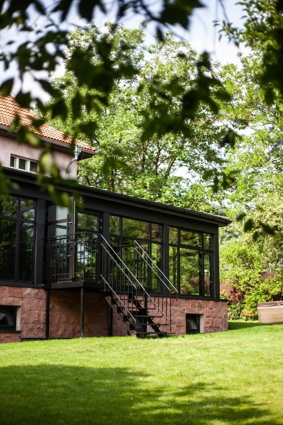 Property building, Garden