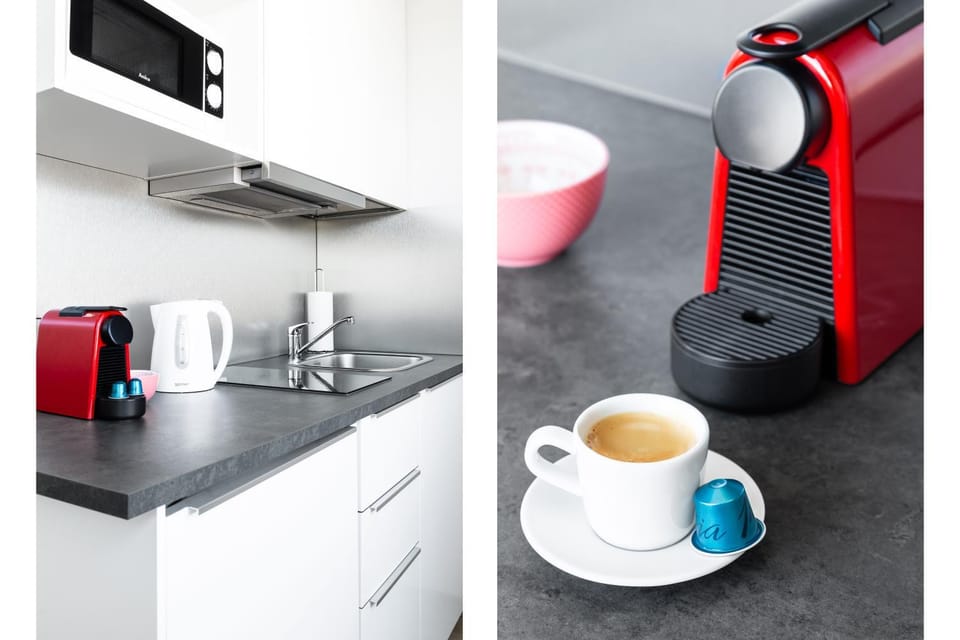 Coffee/tea facilities, Kitchen or kitchenette