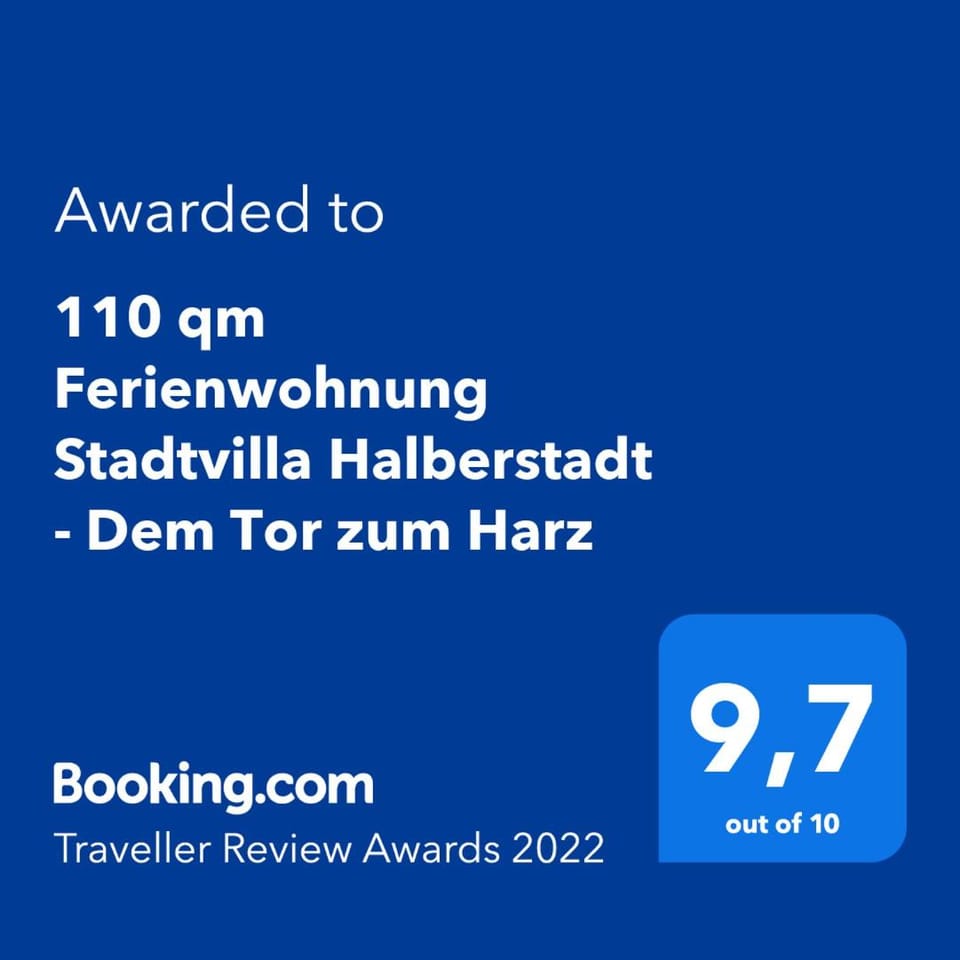 110 qm Ferienwohnung Stadtvilla Halberstadt - Dem Tor zum Harz Apartment in Saxony-Anhalt, Germany