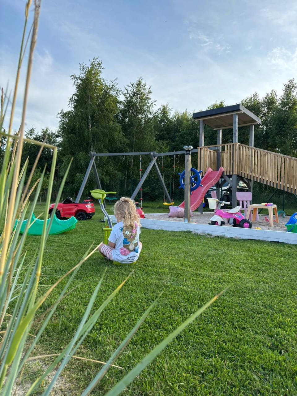 Children play ground, Garden, Garden view, children