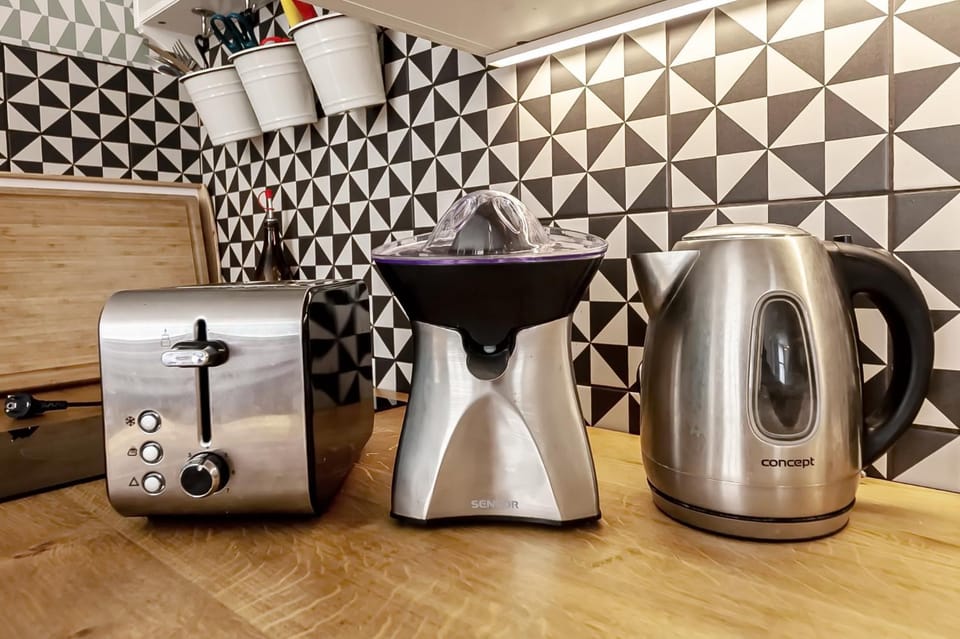 Coffee/tea facilities, Kitchen or kitchenette, toaster
