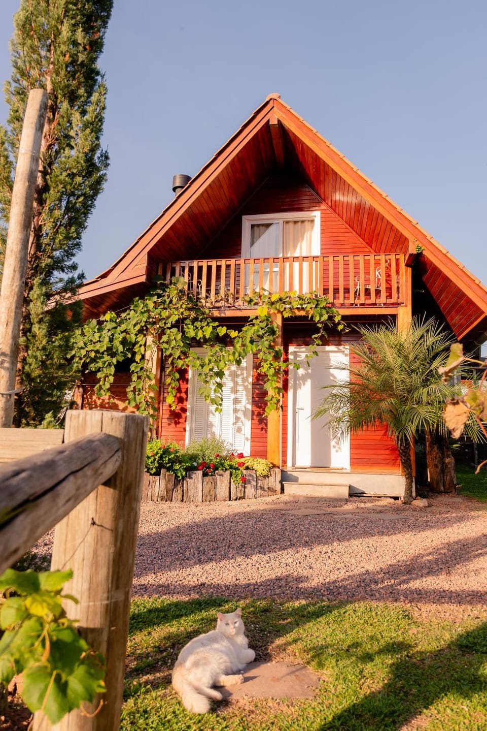 Property building, Garden view
