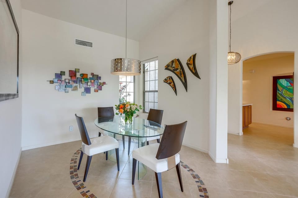 Pool, Golf Cart! Home in 55+ PebbleCreek Community House in Goodyear