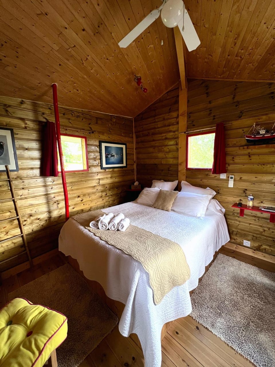 Cabane en bois climatisée Apartment in Fronsac