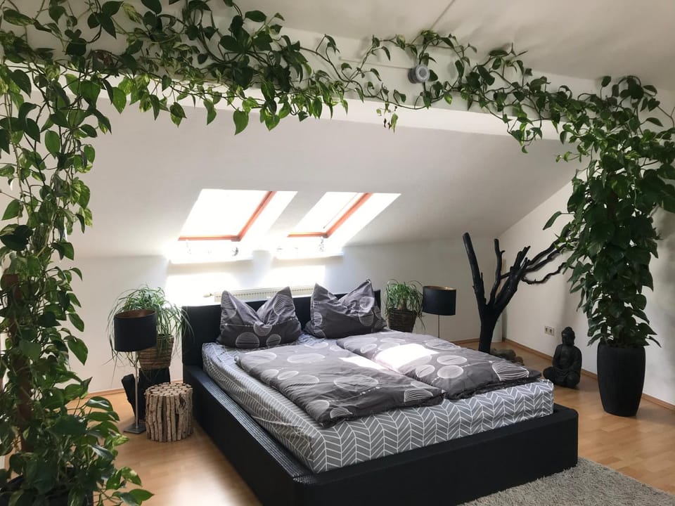Bed, Bedroom