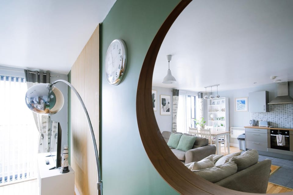 Modern central Penthouse - 1 FreeParking Apartment in Liverpool
