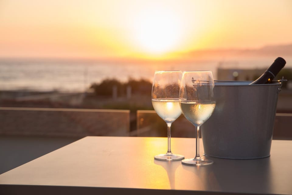 Sea view, Drinks, Sunset