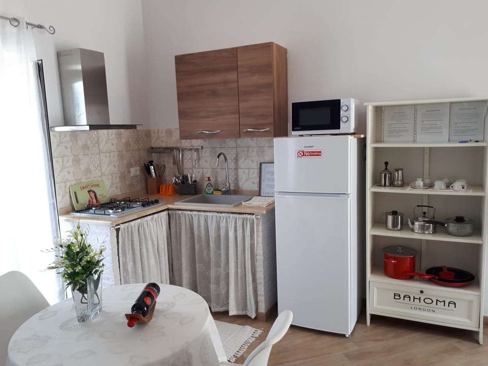 Kitchen or kitchenette, Dining area