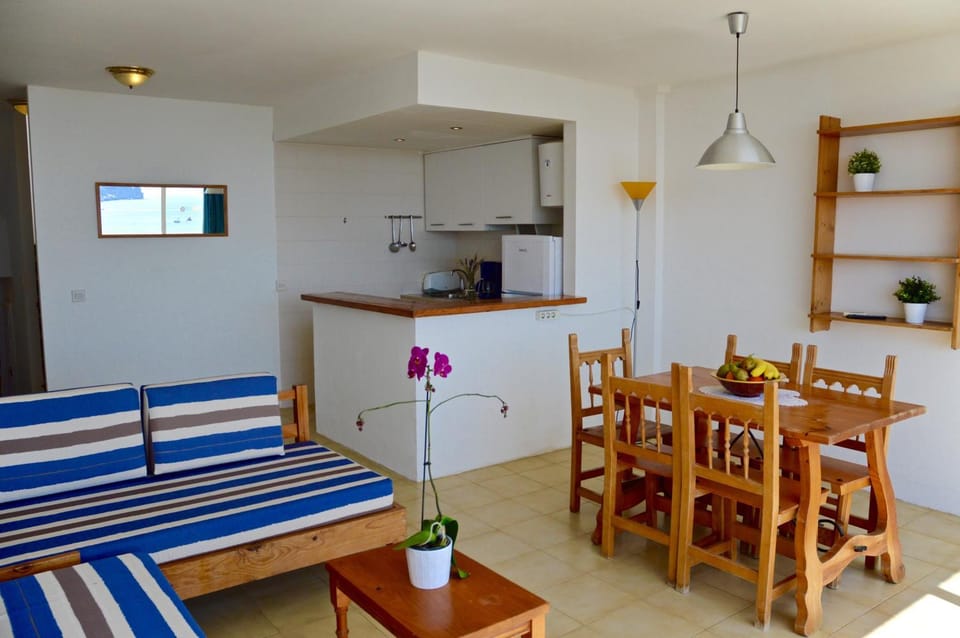 Kitchen or kitchenette, Living room, Photo of the whole room, Decorative detail, Seating area, Dining area