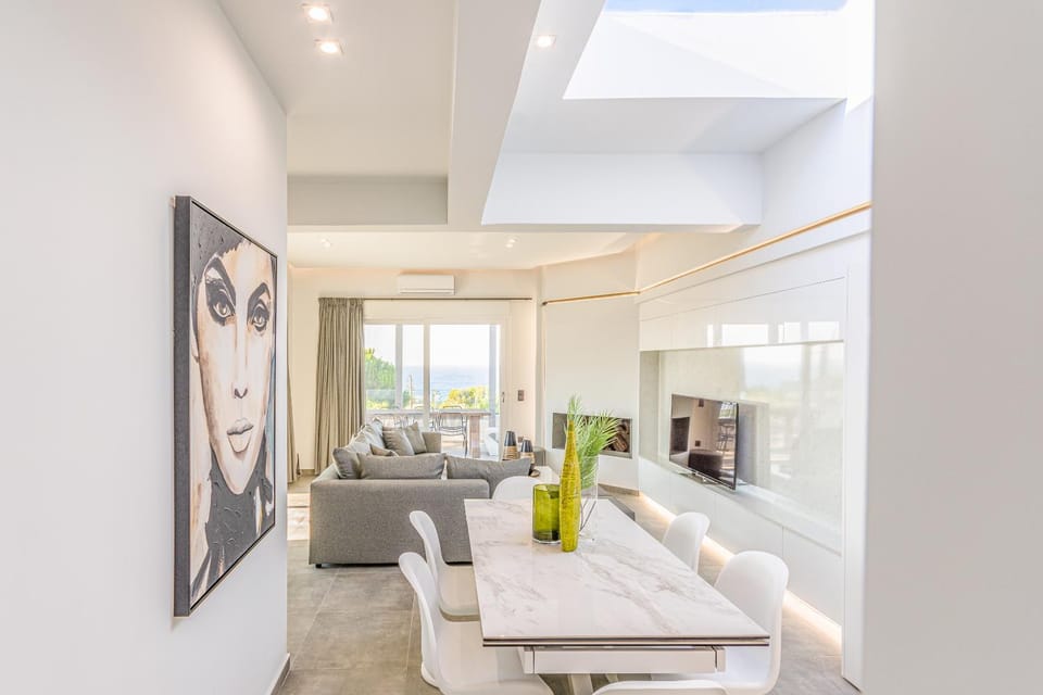 Living room, Dining area, Dinner