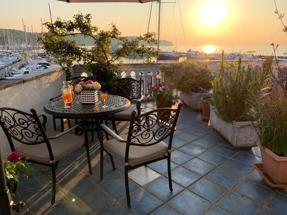 First row to the sea - Maremi Izola Apartment terrace Apartment in Slovenia